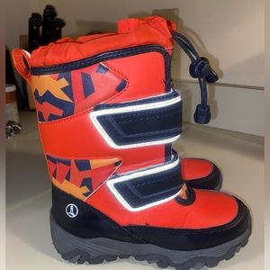 Land’s End Kids Snow Flurry Insulated Winter Boots Youth Little Kid Size 11